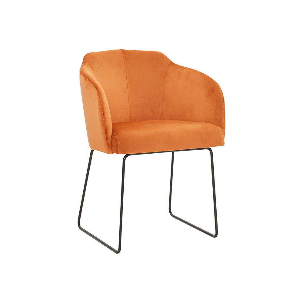 Clio Ideal Black Upholstered Armchair – Polish Designer Quality