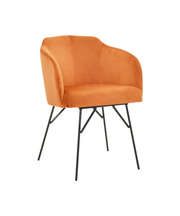 Clio Ideal Black Upholstered Armchair – Polish Designer Quality