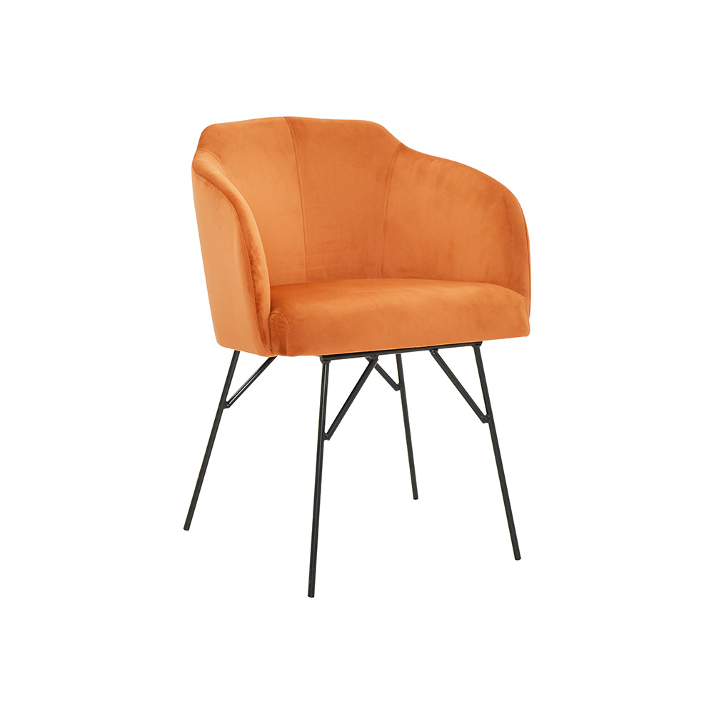 Clio Ideal Black Upholstered Armchair – Polish Designer Quality