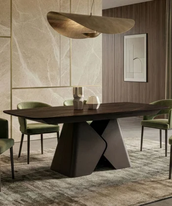 Prisma Rectangular Extendable Dining Table (180cm & 200cm | Standard & Premium EGGER® Laminates)
