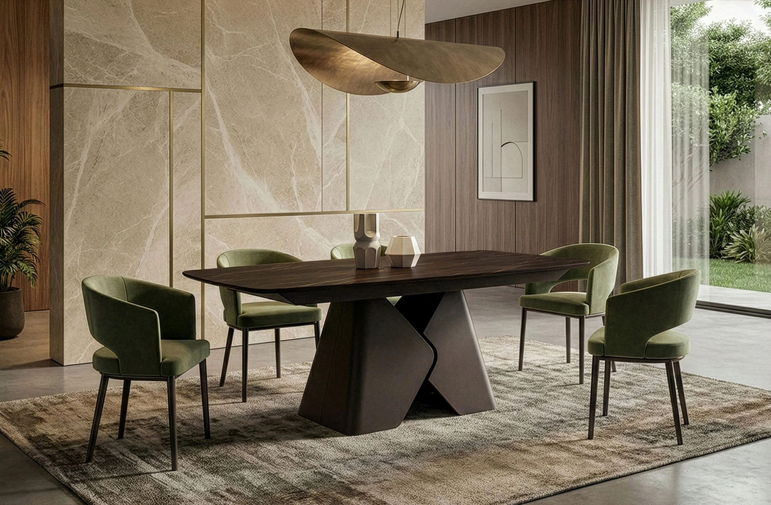Prisma Rectangular Extendable Dining Table (180cm & 200cm | Standard & Premium EGGER® Laminates)