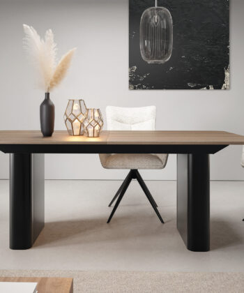 VORTEX Rectangular Butterfly Extendable Dining Table (180cm & 200cm | Standard & Premium EGGER® Laminates)