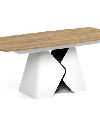 Prisma Rectangular Extendable Dining Table (180cm & 200cm | Standard & Premium EGGER® Laminates)