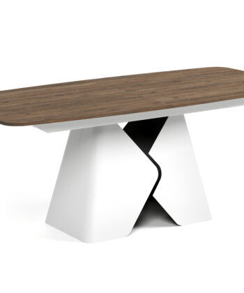 Prisma Rectangular Extendable Dining Table (180cm & 200cm | Standard & Premium EGGER® Laminates)