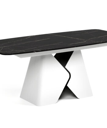 Prisma Rectangular Extendable Dining Table (180cm & 200cm | Standard & Premium EGGER® Laminates)