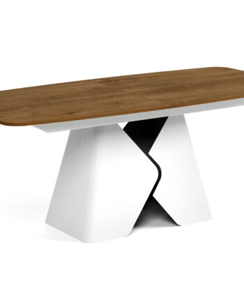 Prisma Rectangular Extendable Dining Table (180cm & 200cm | Standard & Premium EGGER® Laminates)