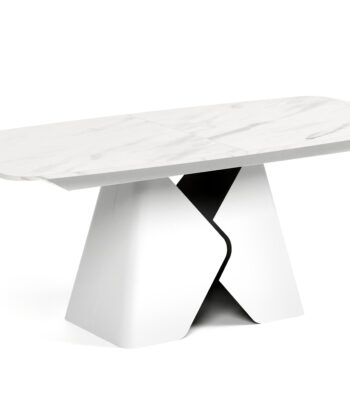 Prisma Rectangular Extendable Dining Table (180cm & 200cm | Standard & Premium EGGER® Laminates)