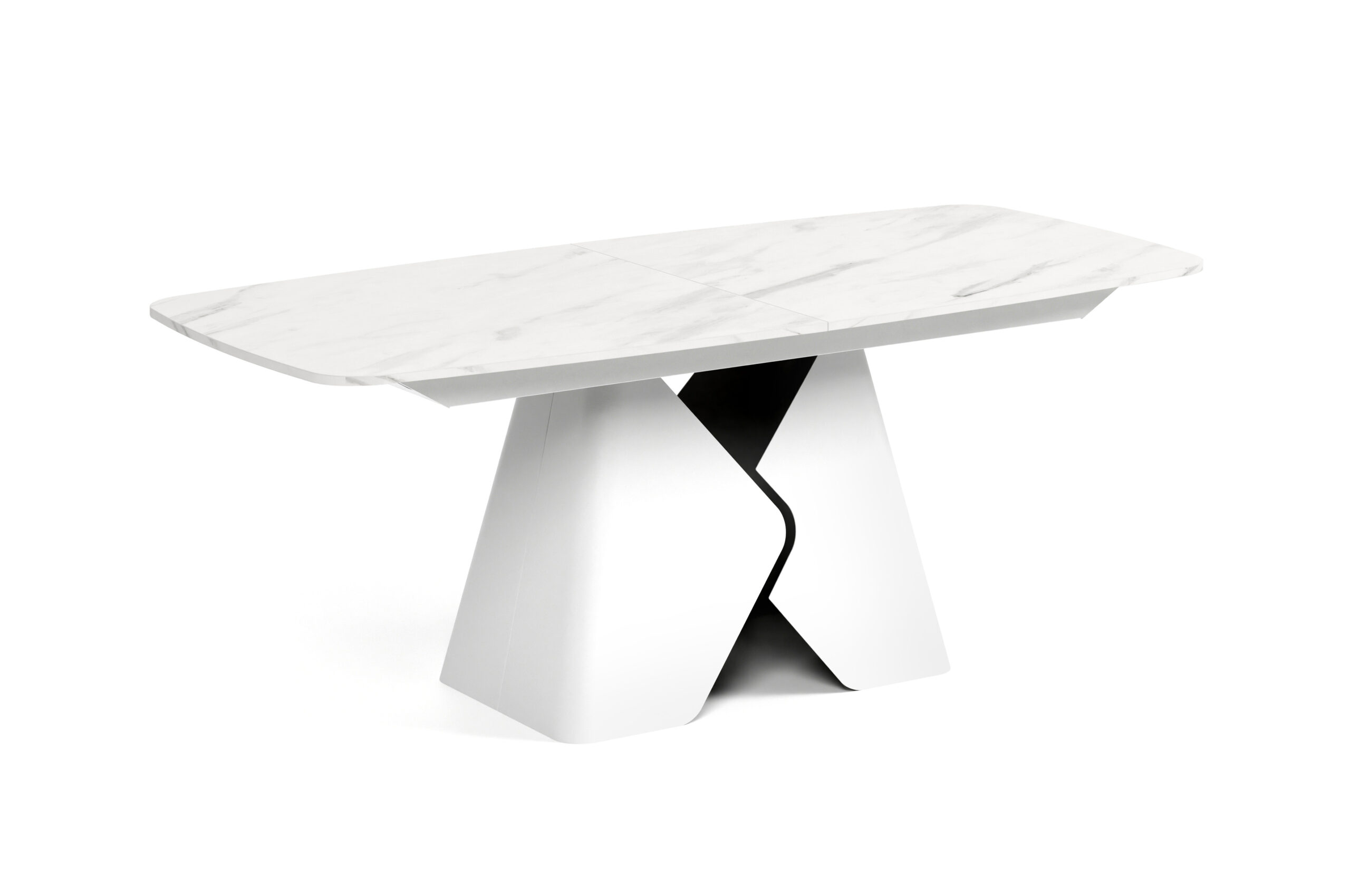 Prisma Rectangular Extendable Dining Table (180cm & 200cm | Standard & Premium EGGER® Laminates)