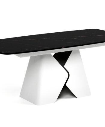 Prisma Rectangular Extendable Dining Table (180cm & 200cm | Standard & Premium EGGER® Laminates)