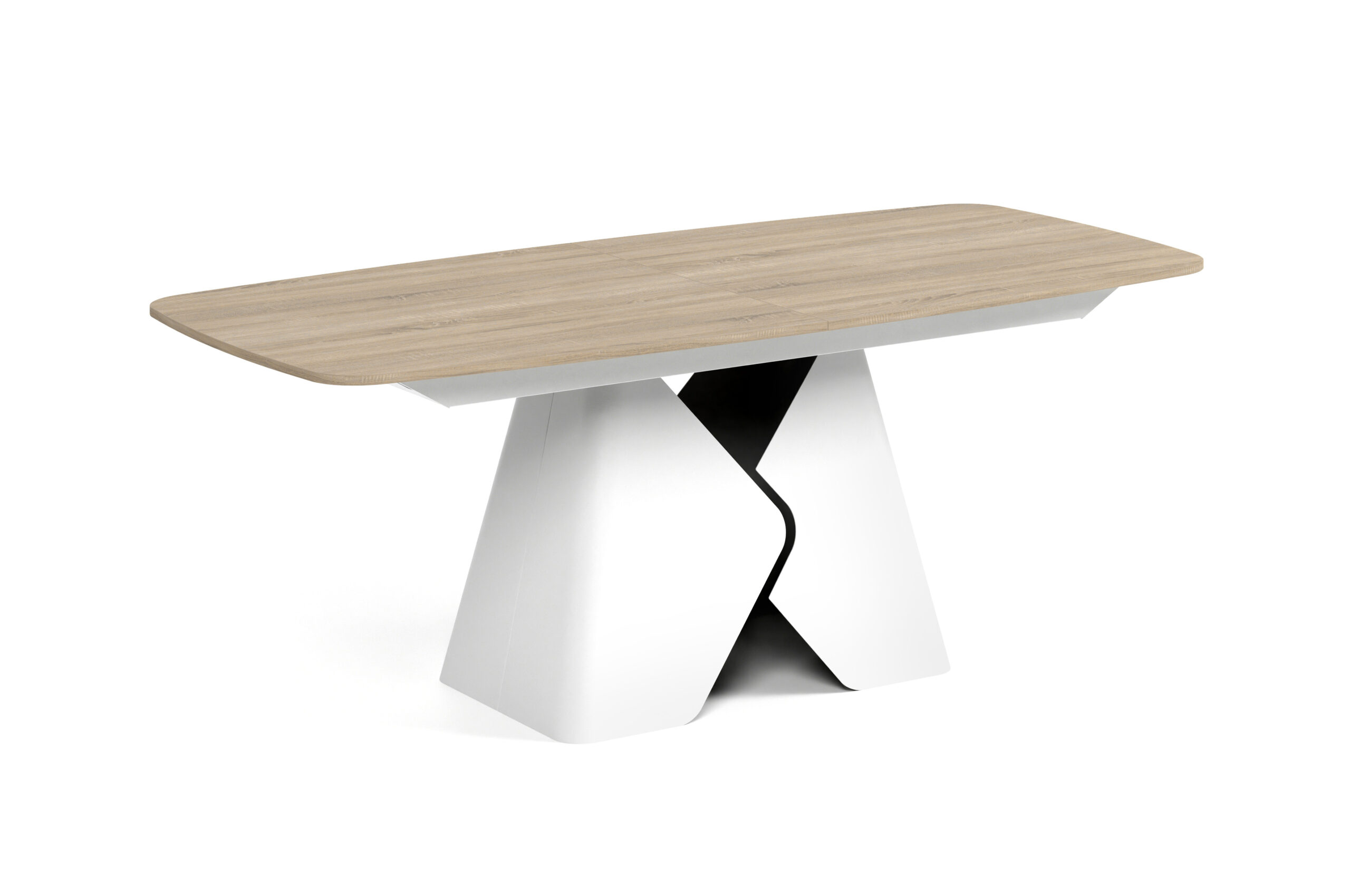 Prisma Rectangular Extendable Dining Table (180cm & 200cm | Standard & Premium EGGER® Laminates)