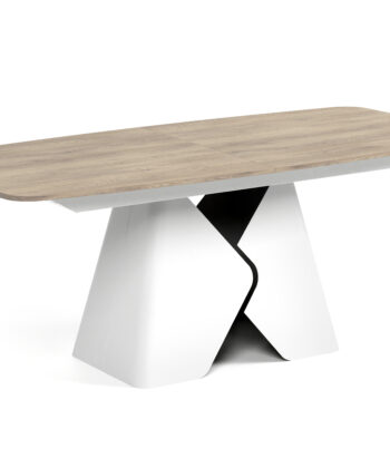 Prisma Rectangular Extendable Dining Table (180cm & 200cm | Standard & Premium EGGER® Laminates)