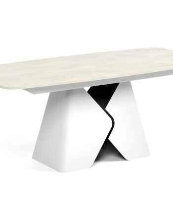 Prisma Rectangular Extendable Dining Table (180cm & 200cm | Standard & Premium EGGER® Laminates)