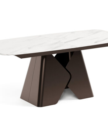Prisma Rectangular Extendable Dining Table (180cm & 200cm | Standard & Premium EGGER® Laminates)