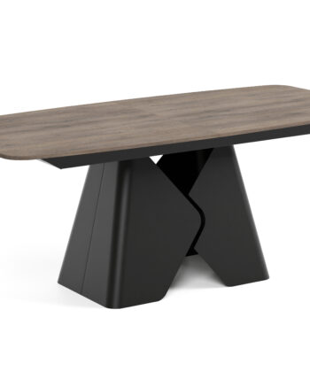 Prisma Rectangular Extendable Dining Table (180cm & 200cm | Standard & Premium EGGER® Laminates)