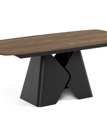 Prisma Rectangular Extendable Dining Table (180cm & 200cm | Standard & Premium EGGER® Laminates)