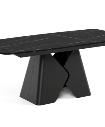 Prisma Rectangular Extendable Dining Table (180cm & 200cm | Standard & Premium EGGER® Laminates)