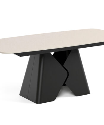 Prisma Rectangular Extendable Dining Table (180cm & 200cm | Standard & Premium EGGER® Laminates)
