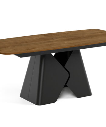 Prisma Rectangular Extendable Dining Table (180cm & 200cm | Standard & Premium EGGER® Laminates)