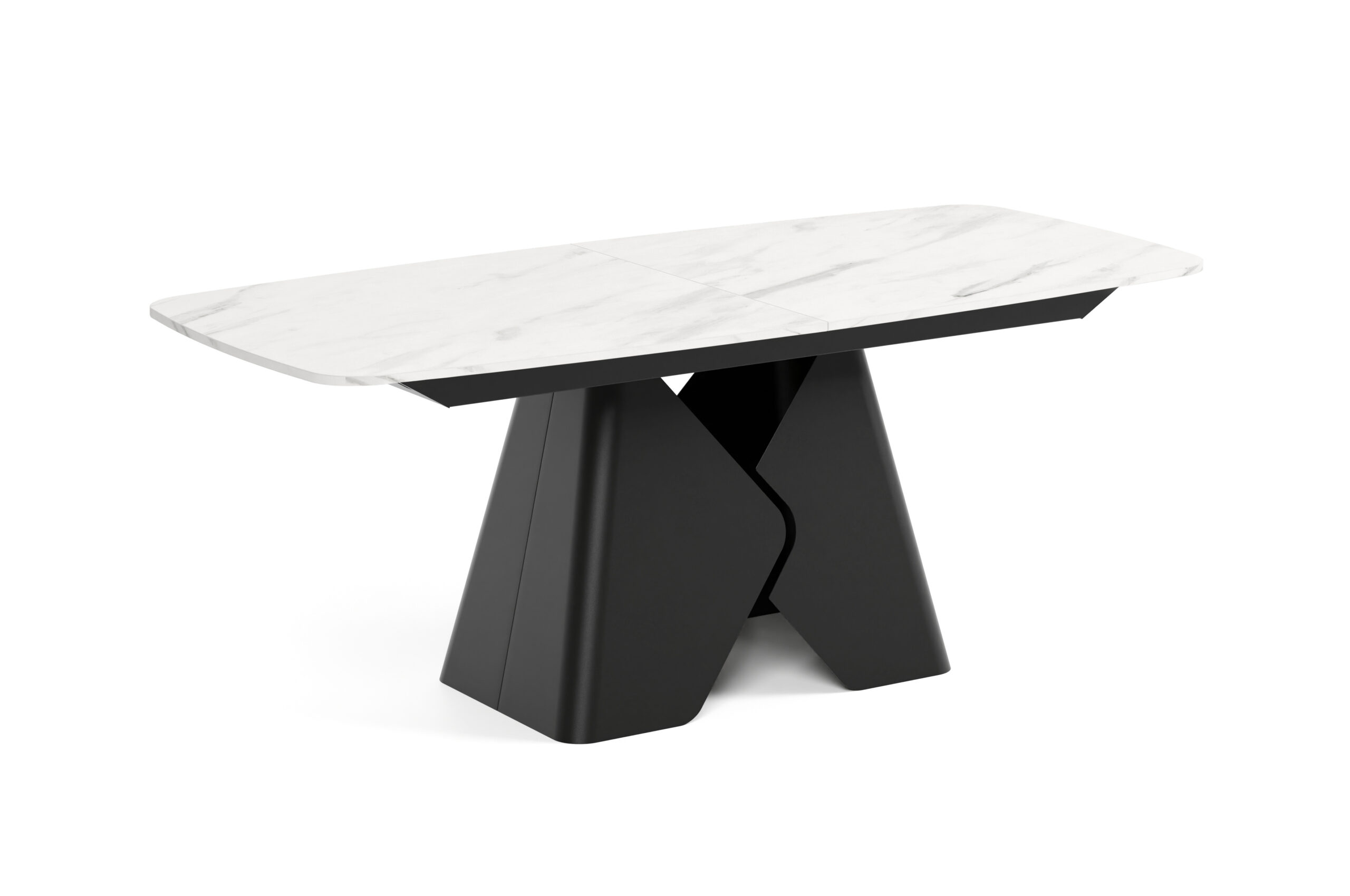 Prisma Rectangular Extendable Dining Table (180cm & 200cm | Standard & Premium EGGER® Laminates)
