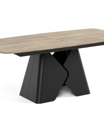 Prisma Rectangular Extendable Dining Table (180cm & 200cm | Standard & Premium EGGER® Laminates)
