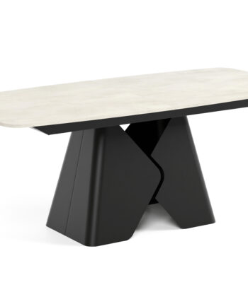 Prisma Rectangular Extendable Dining Table (180cm & 200cm | Standard & Premium EGGER® Laminates)