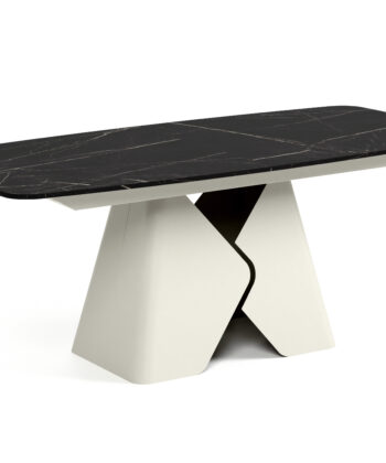 Prisma Rectangular Extendable Dining Table (180cm & 200cm | Standard & Premium EGGER® Laminates)