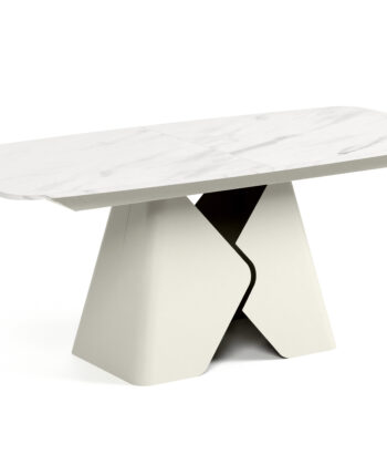 Prisma Rectangular Extendable Dining Table (180cm & 200cm | Standard & Premium EGGER® Laminates)