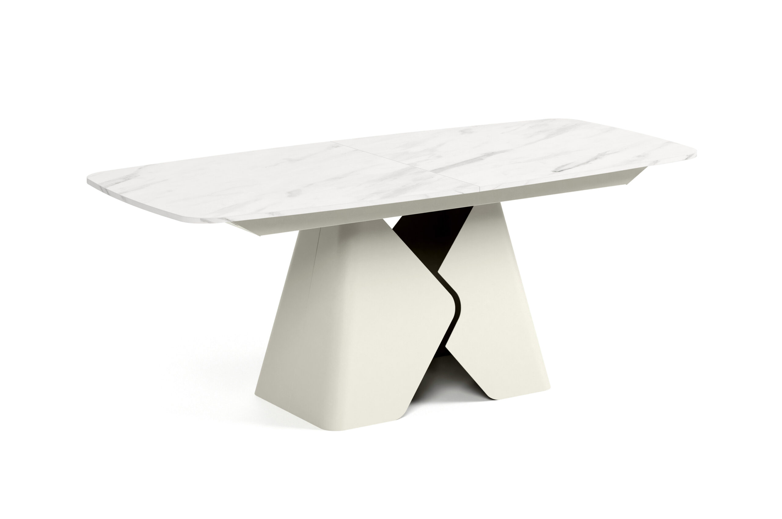 Prisma Rectangular Extendable Dining Table (180cm & 200cm | Standard & Premium EGGER® Laminates)