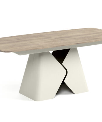 Prisma Rectangular Extendable Dining Table (180cm & 200cm | Standard & Premium EGGER® Laminates)