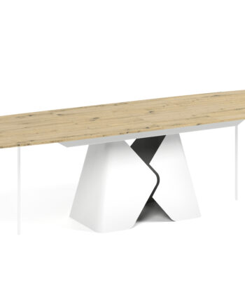 Prisma Rectangular Extendable Dining Table (180cm & 200cm | Standard & Premium EGGER® Laminates)
