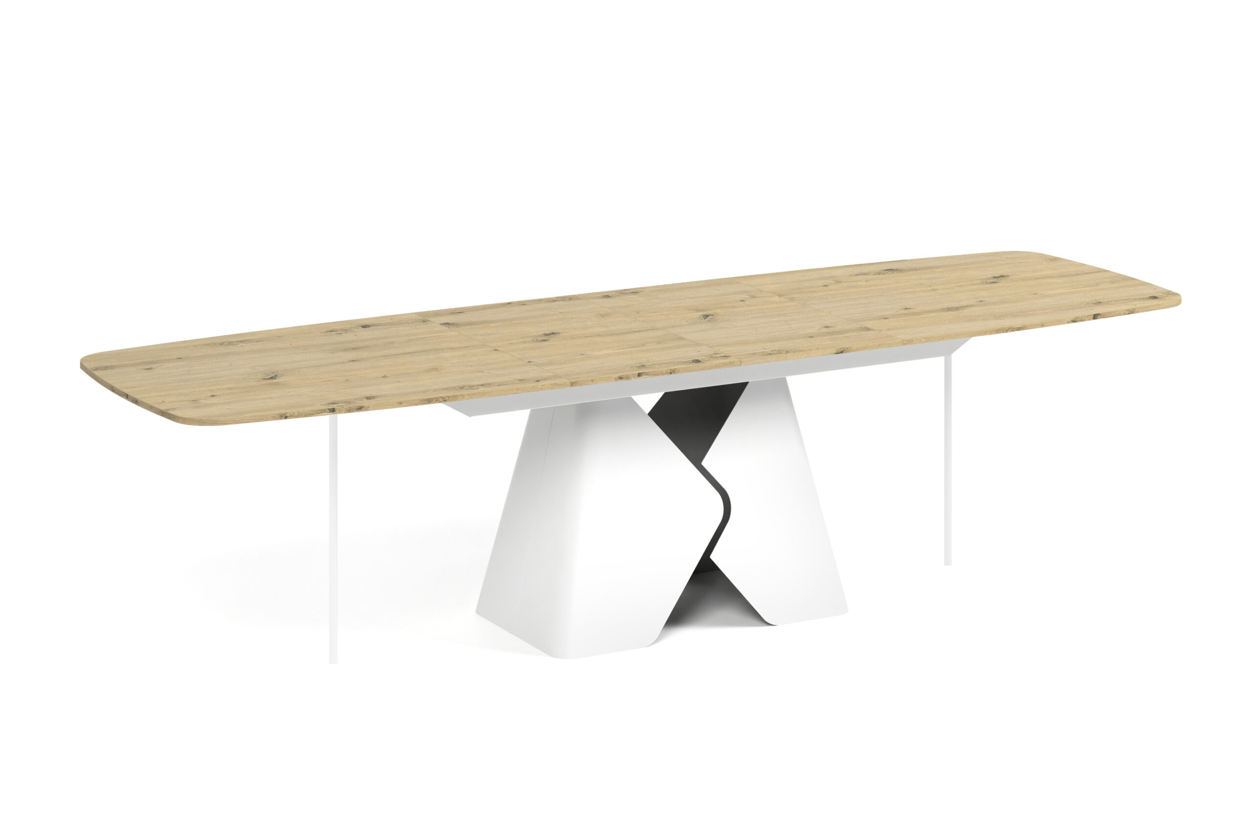 Prisma Rectangular Extendable Dining Table (180cm & 200cm | Standard & Premium EGGER® Laminates)