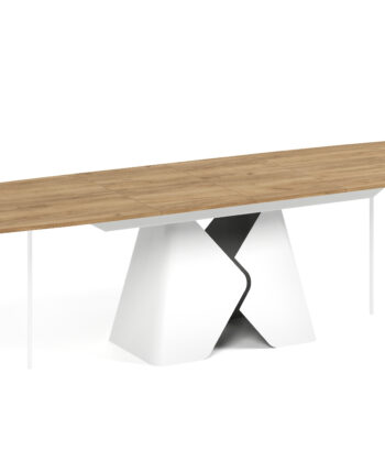 Prisma Rectangular Extendable Dining Table (180cm & 200cm | Standard & Premium EGGER® Laminates)