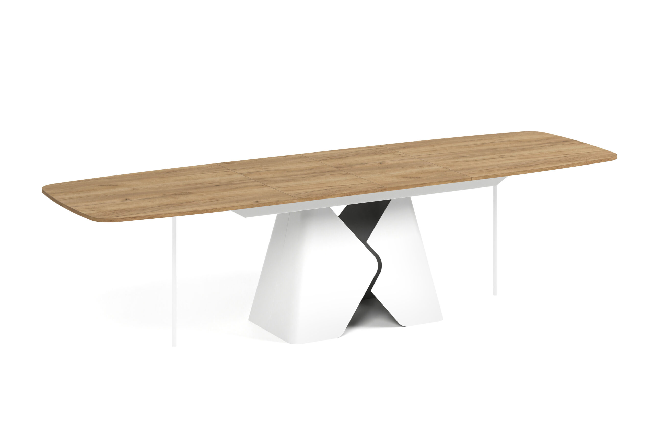 Prisma Rectangular Extendable Dining Table (180cm & 200cm | Standard & Premium EGGER® Laminates)
