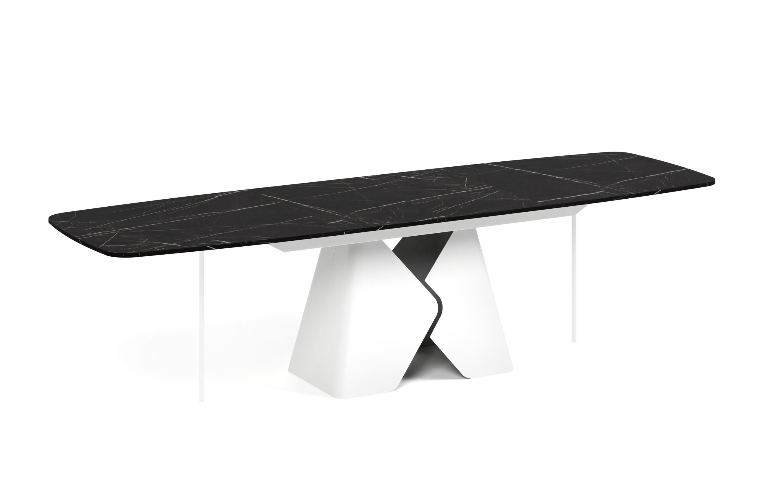 Prisma Rectangular Extendable Dining Table (180cm & 200cm | Standard & Premium EGGER® Laminates)