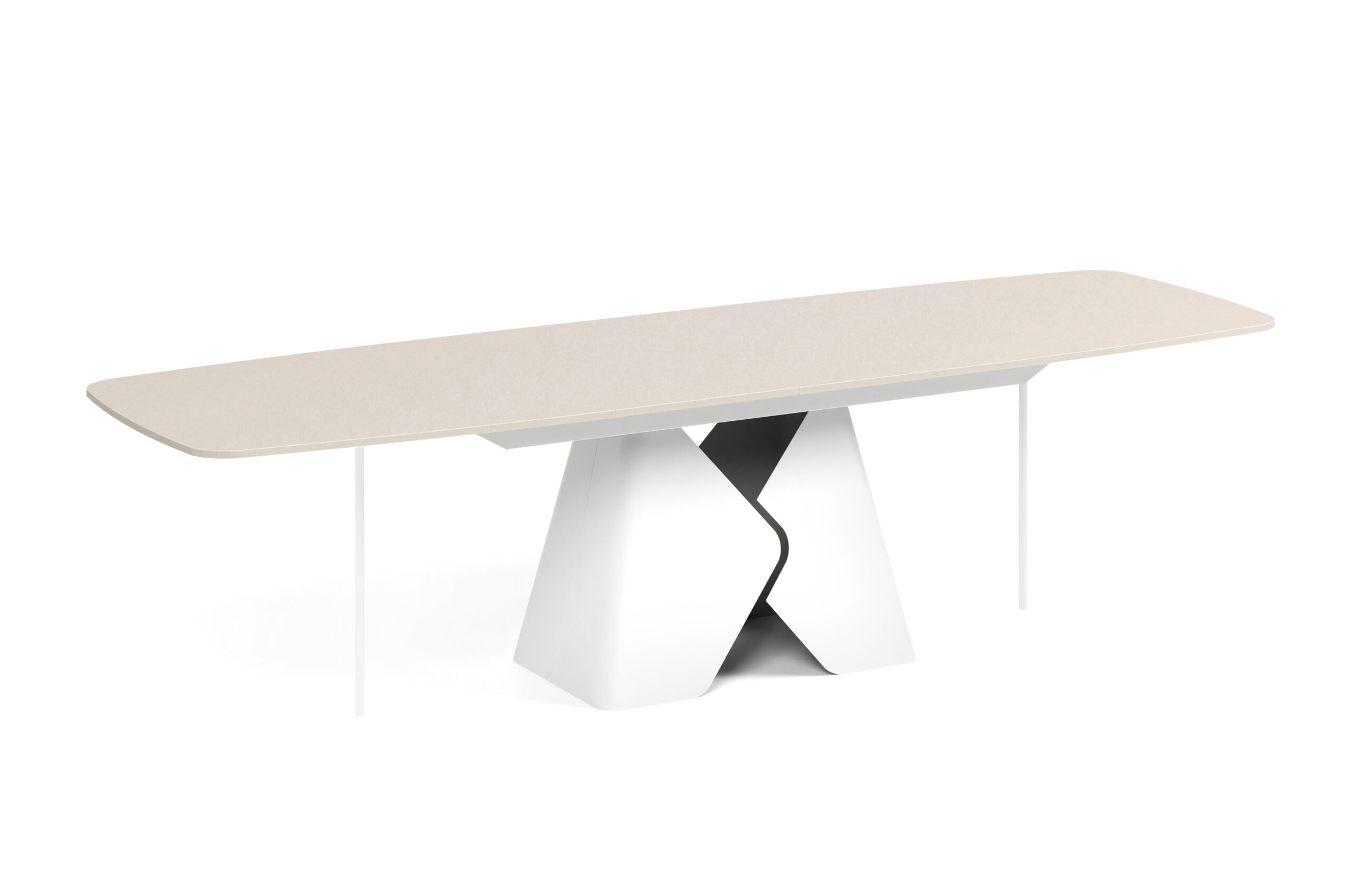 Prisma Rectangular Extendable Dining Table (180cm & 200cm | Standard & Premium EGGER® Laminates)