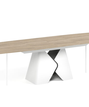 Prisma Rectangular Extendable Dining Table (180cm & 200cm | Standard & Premium EGGER® Laminates)