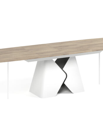 Prisma Rectangular Extendable Dining Table (180cm & 200cm | Standard & Premium EGGER® Laminates)