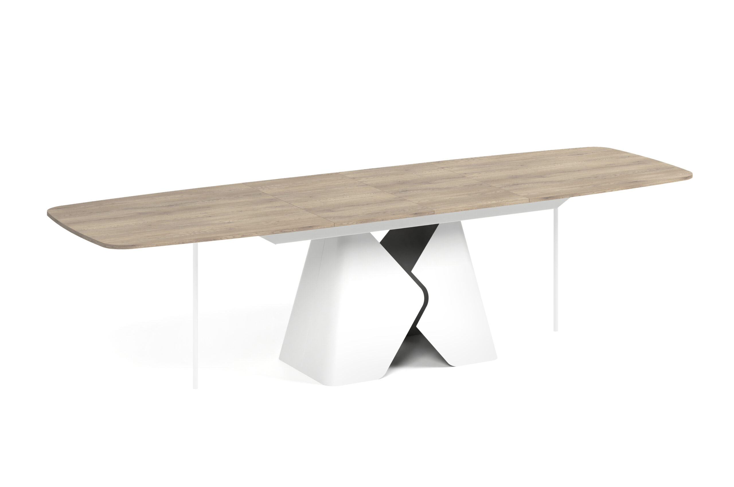 Prisma Rectangular Extendable Dining Table (180cm & 200cm | Standard & Premium EGGER® Laminates)