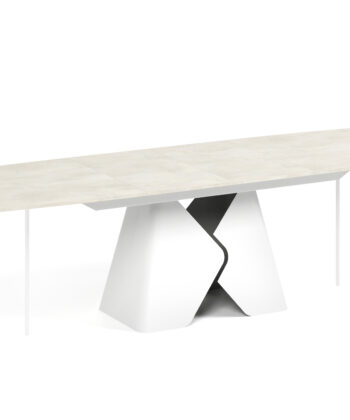 Prisma Rectangular Extendable Dining Table (180cm & 200cm | Standard & Premium EGGER® Laminates)