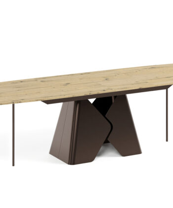 Prisma Rectangular Extendable Dining Table (180cm & 200cm | Standard & Premium EGGER® Laminates)