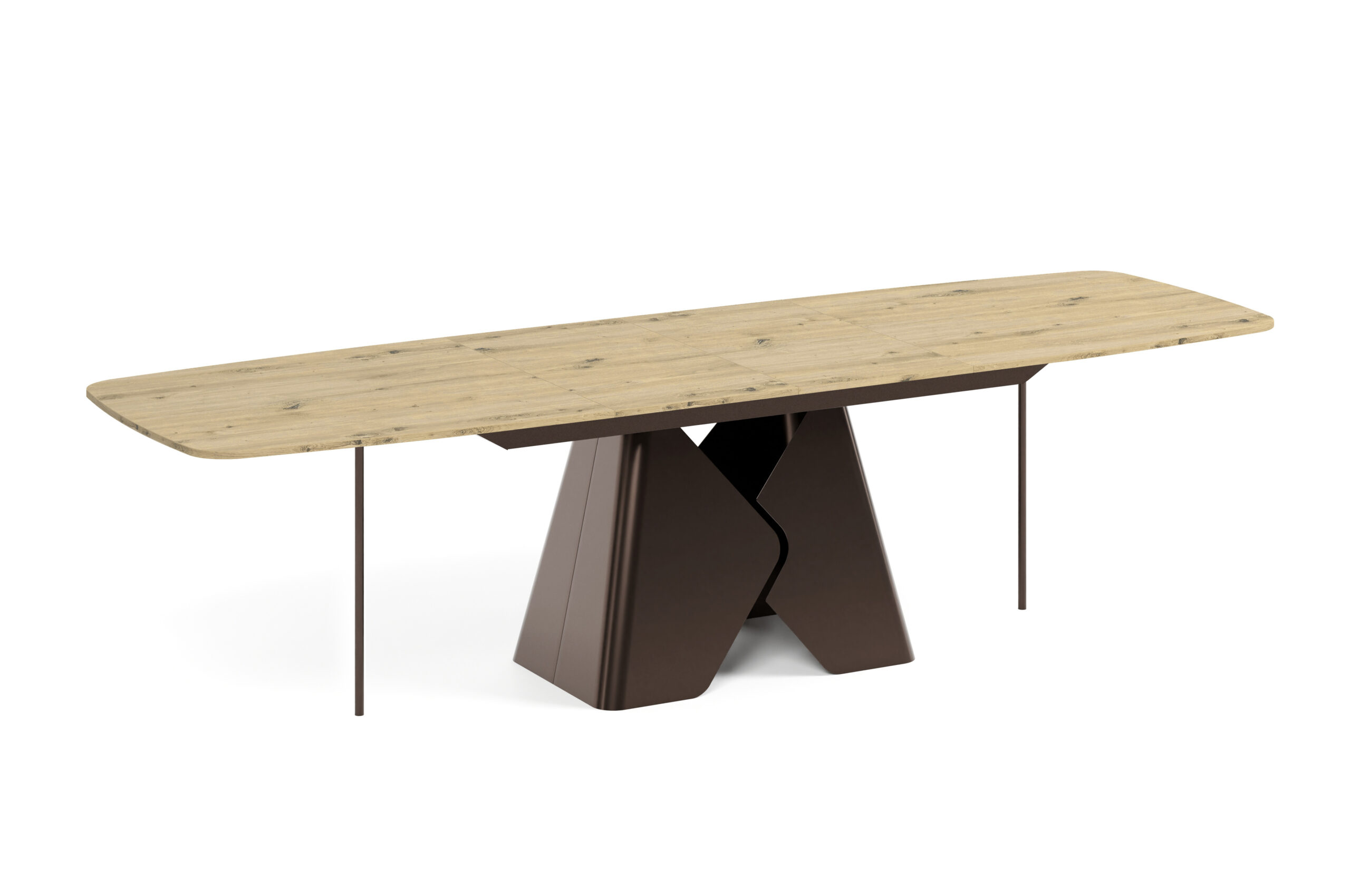 Prisma Rectangular Extendable Dining Table (180cm & 200cm | Standard & Premium EGGER® Laminates)