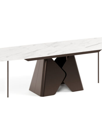 Prisma Rectangular Extendable Dining Table (180cm & 200cm | Standard & Premium EGGER® Laminates)