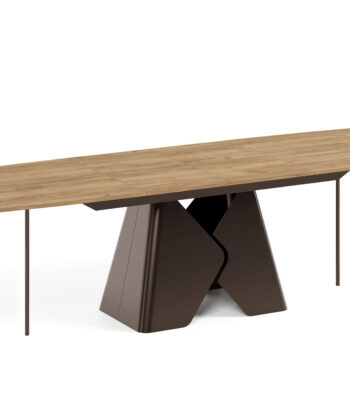 Prisma Rectangular Extendable Dining Table (180cm & 200cm | Standard & Premium EGGER® Laminates)