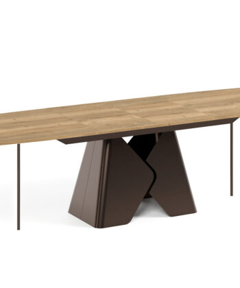 Prisma Rectangular Extendable Dining Table (180cm & 200cm | Standard & Premium EGGER® Laminates)