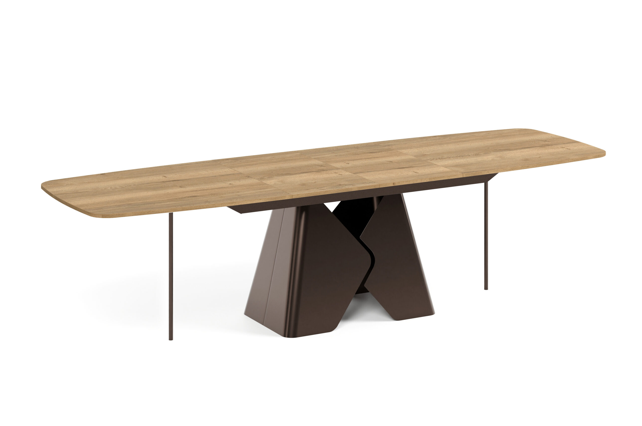 Prisma Rectangular Extendable Dining Table (180cm & 200cm | Standard & Premium EGGER® Laminates)