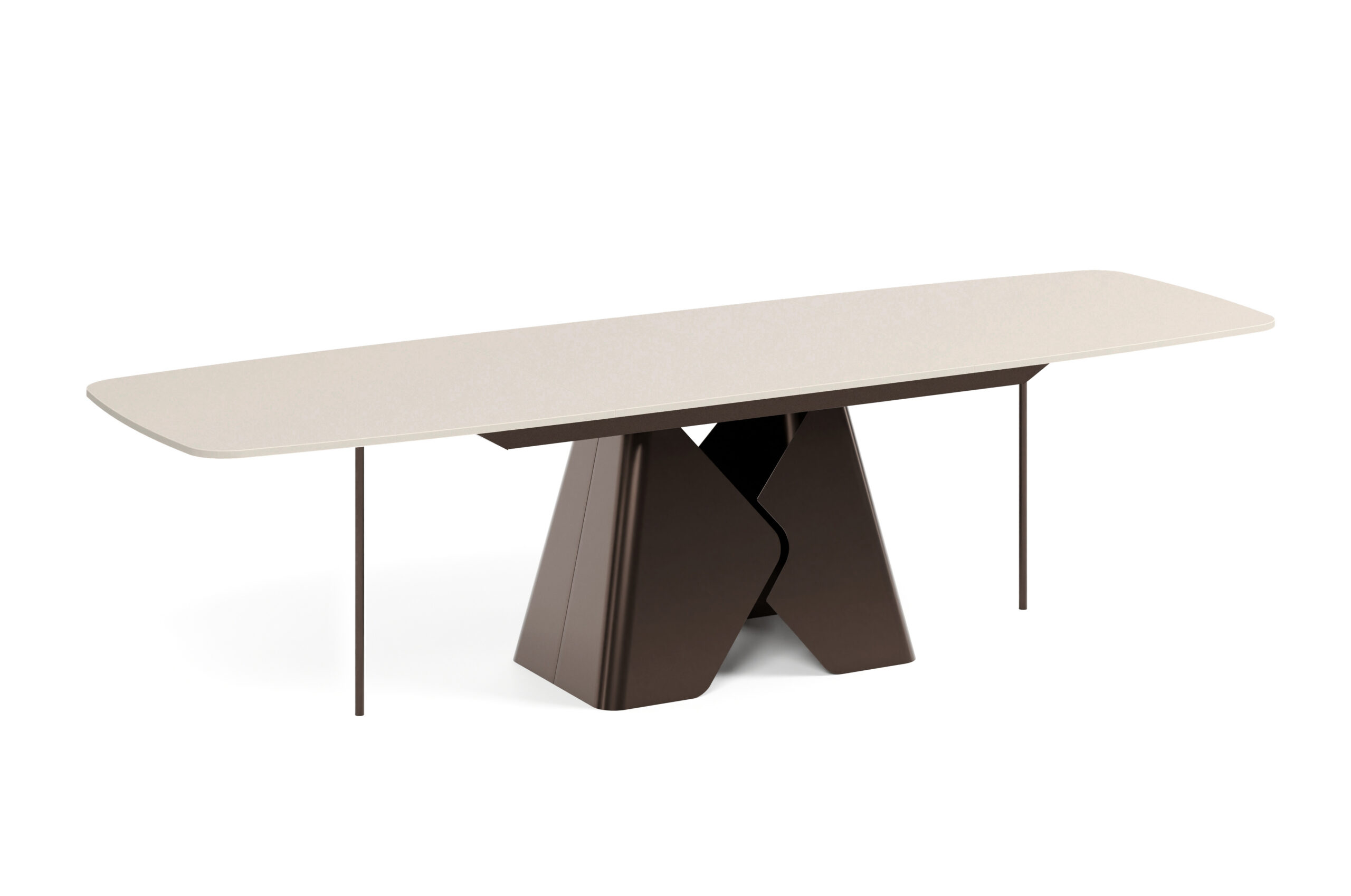 Prisma Rectangular Extendable Dining Table (180cm & 200cm | Standard & Premium EGGER® Laminates)