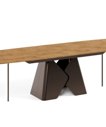 Prisma Rectangular Extendable Dining Table (180cm & 200cm | Standard & Premium EGGER® Laminates)