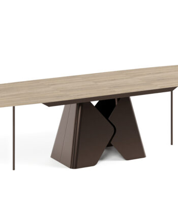 Prisma Rectangular Extendable Dining Table (180cm & 200cm | Standard & Premium EGGER® Laminates)