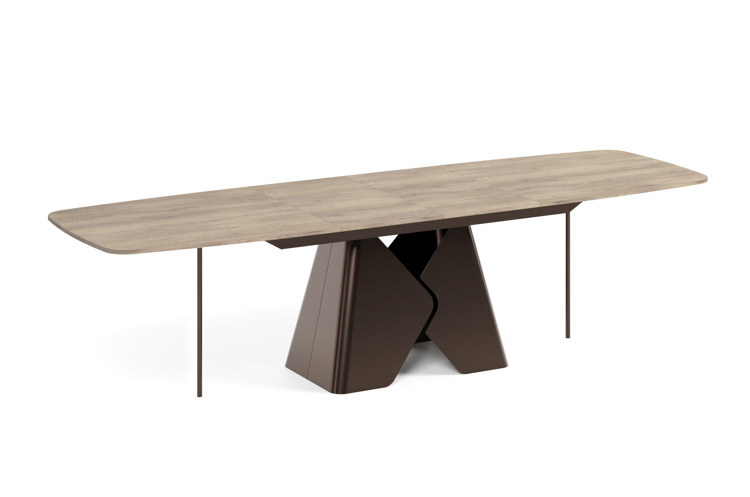 Prisma Rectangular Extendable Dining Table (180cm & 200cm | Standard & Premium EGGER® Laminates)