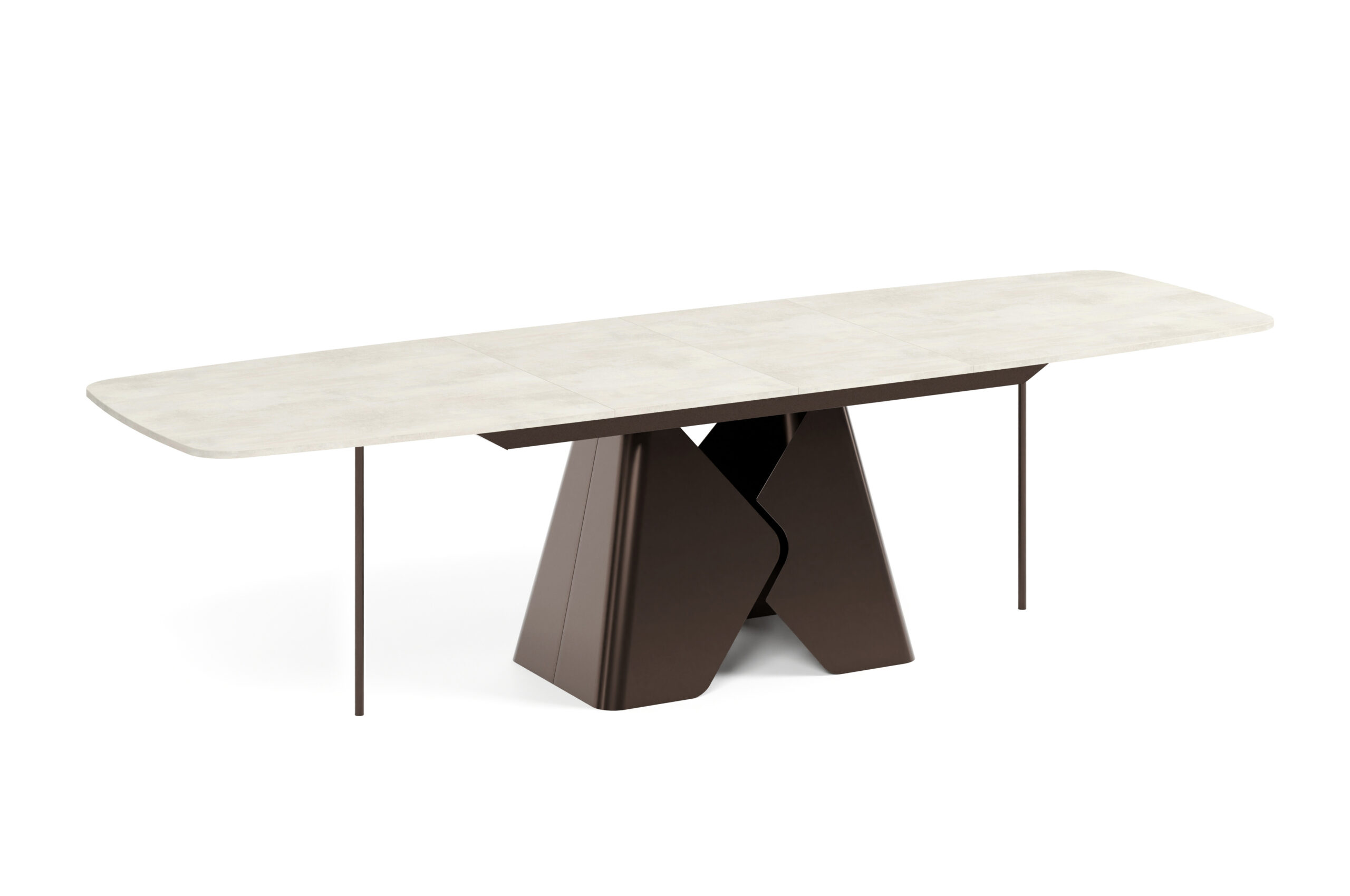 Prisma Rectangular Extendable Dining Table (180cm & 200cm | Standard & Premium EGGER® Laminates)